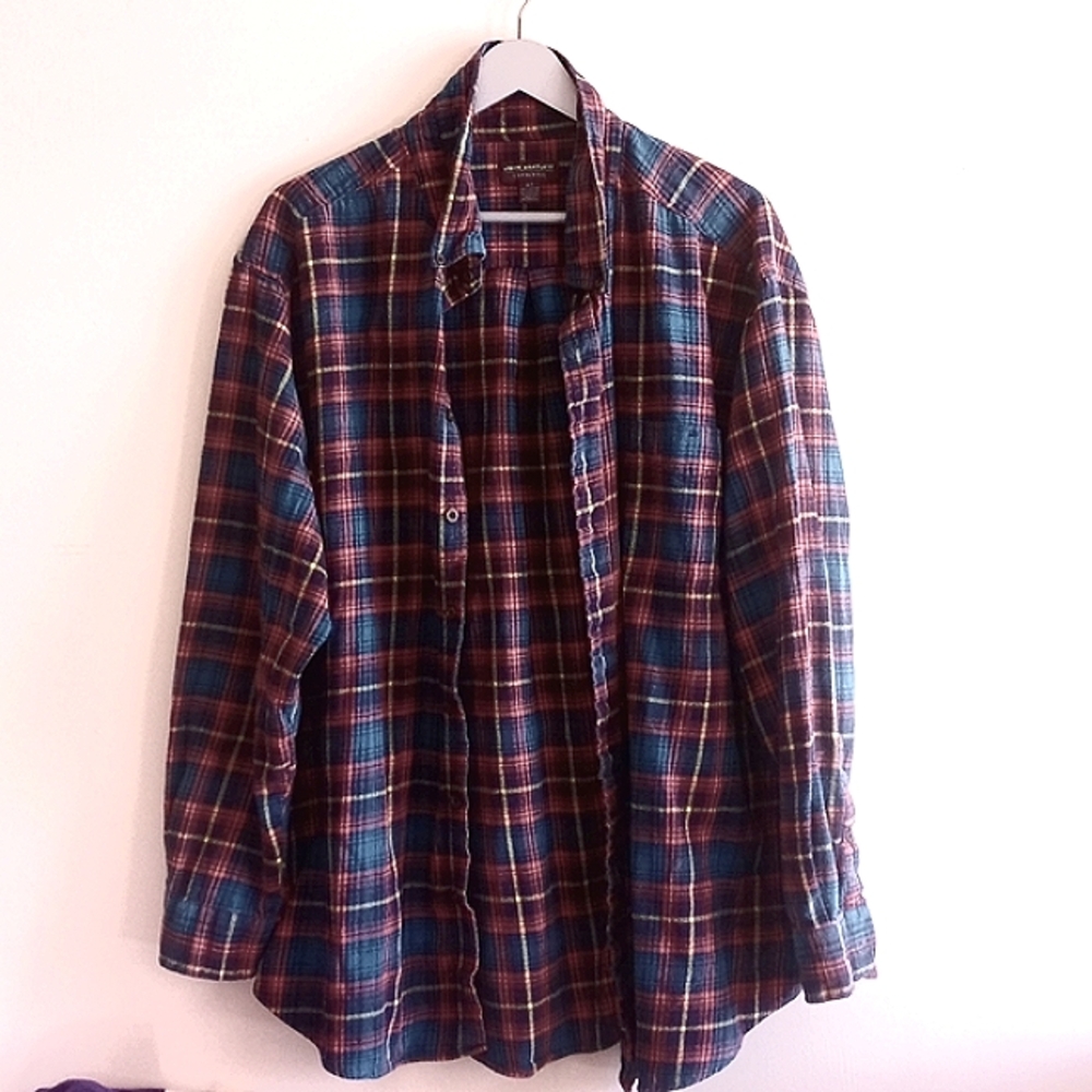 JOHN BARTLETT FLANNEL LONG SLEEVE SHIRT